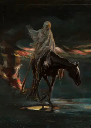 Death and Conflagration - Adam Chmielowski