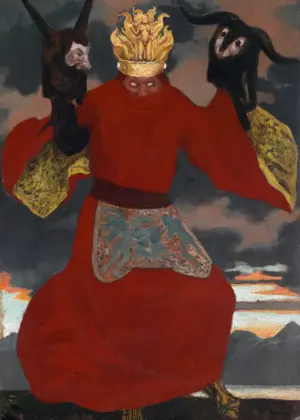 The Shaman - Sascha Schneider